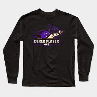 DerekPlayerOne snail Long Sleeve T-Shirt